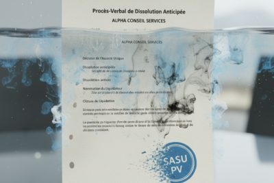 dissolution SASU